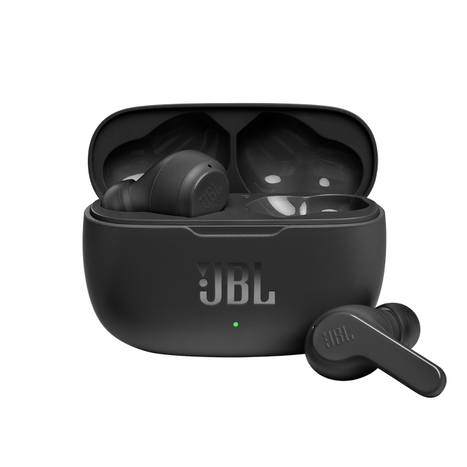 JBL Wave 200TWS - Black - True Wireless Earbuds - Hero image number null